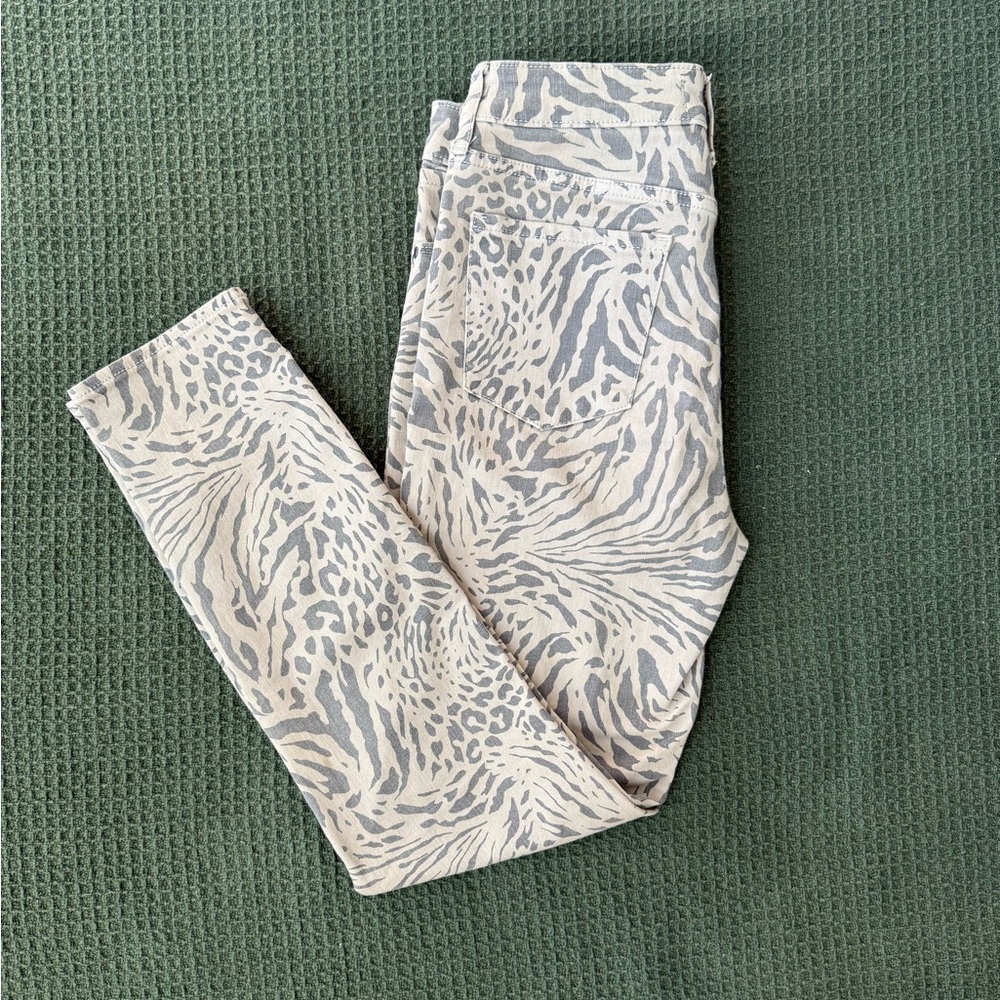 Articles Of Society Animal Print Jeans - Picture 1 of 12
